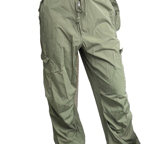 Local European Sage Green Cargo Pants - Picture 1 of 14